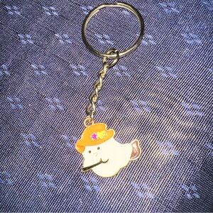 GHOST Key Chain Stainless Hook New Halloween Cartoon Enamel Witch Ghoul Spook